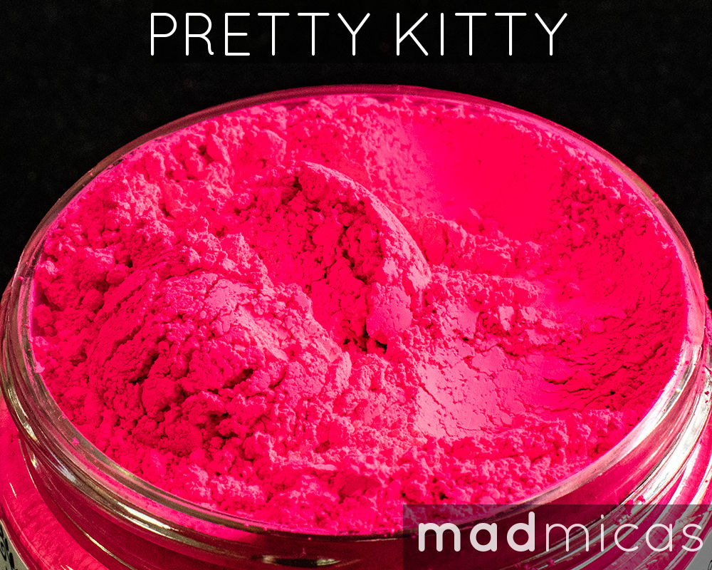 Red to Neon Pink Thermal Mica Powder