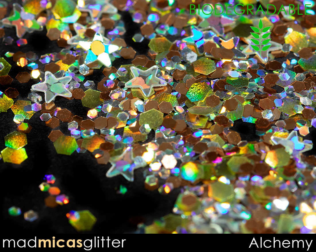 Alchemy Biodegradable Glitter Mix Close Up