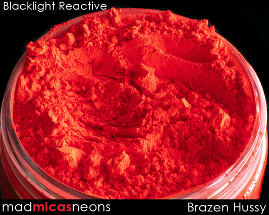 Brazen Hussy Red-Orange Neon Pigment