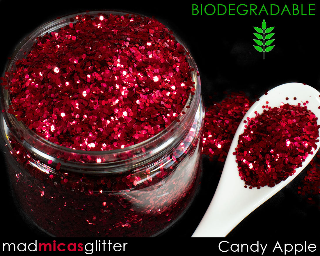 Candy Apple Biodegradable Glitter