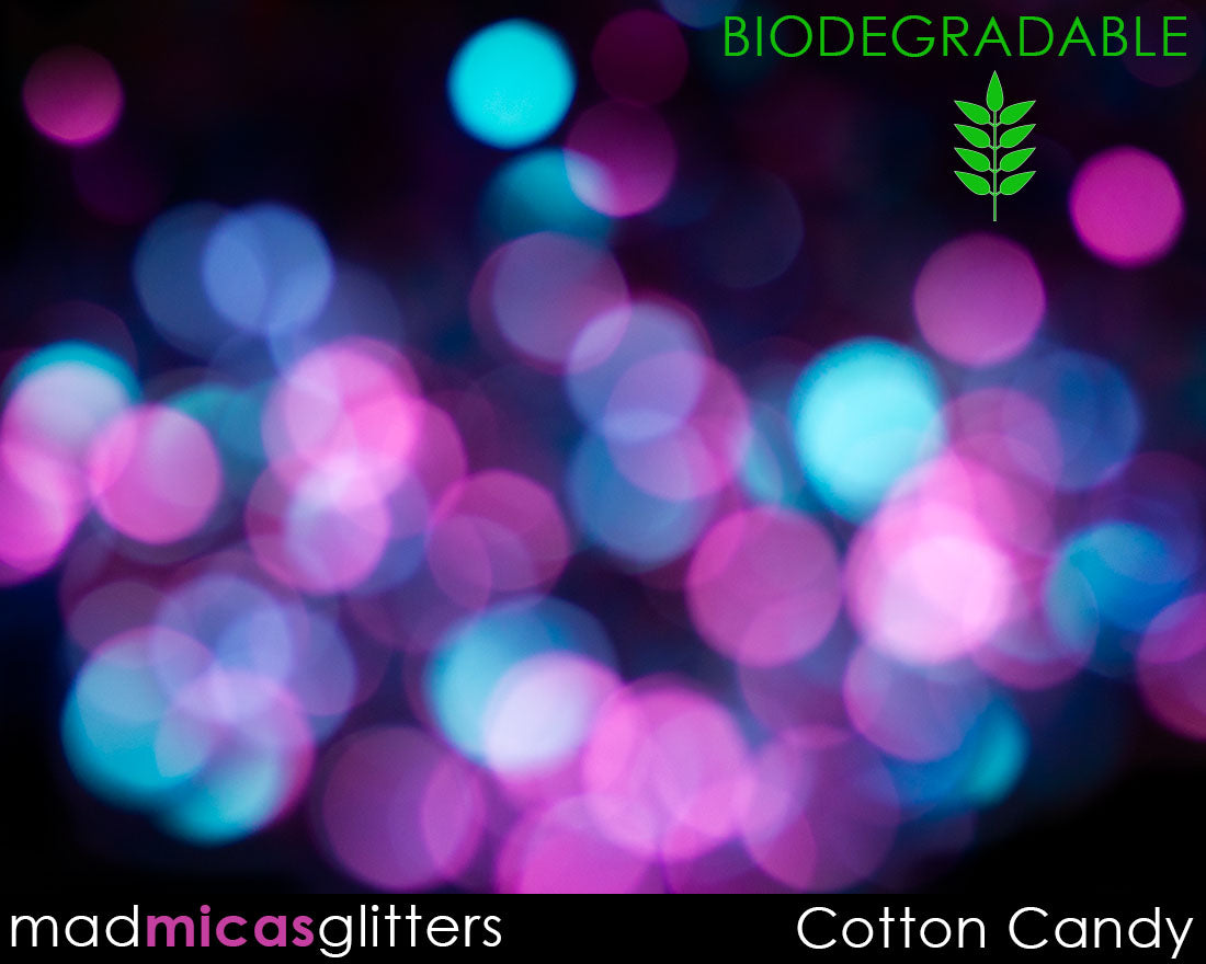 Cotton Candy Biodegradable Glitter Mix