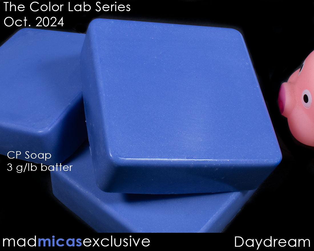 Daydream Periwinkle Mica in CP Soap