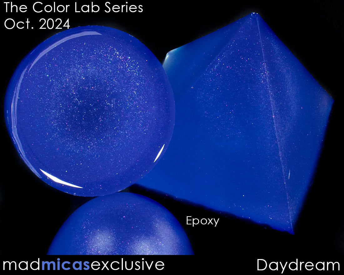 Daydream Periwinkle Mica in Epoxy