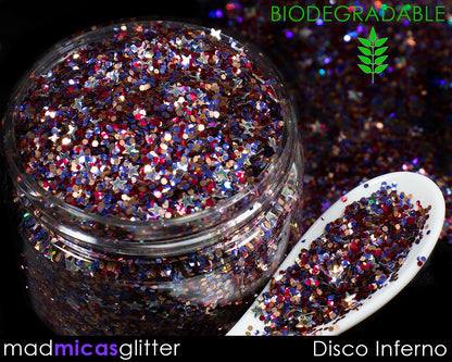 Disco Inferno Biodegradable Glitter Mix