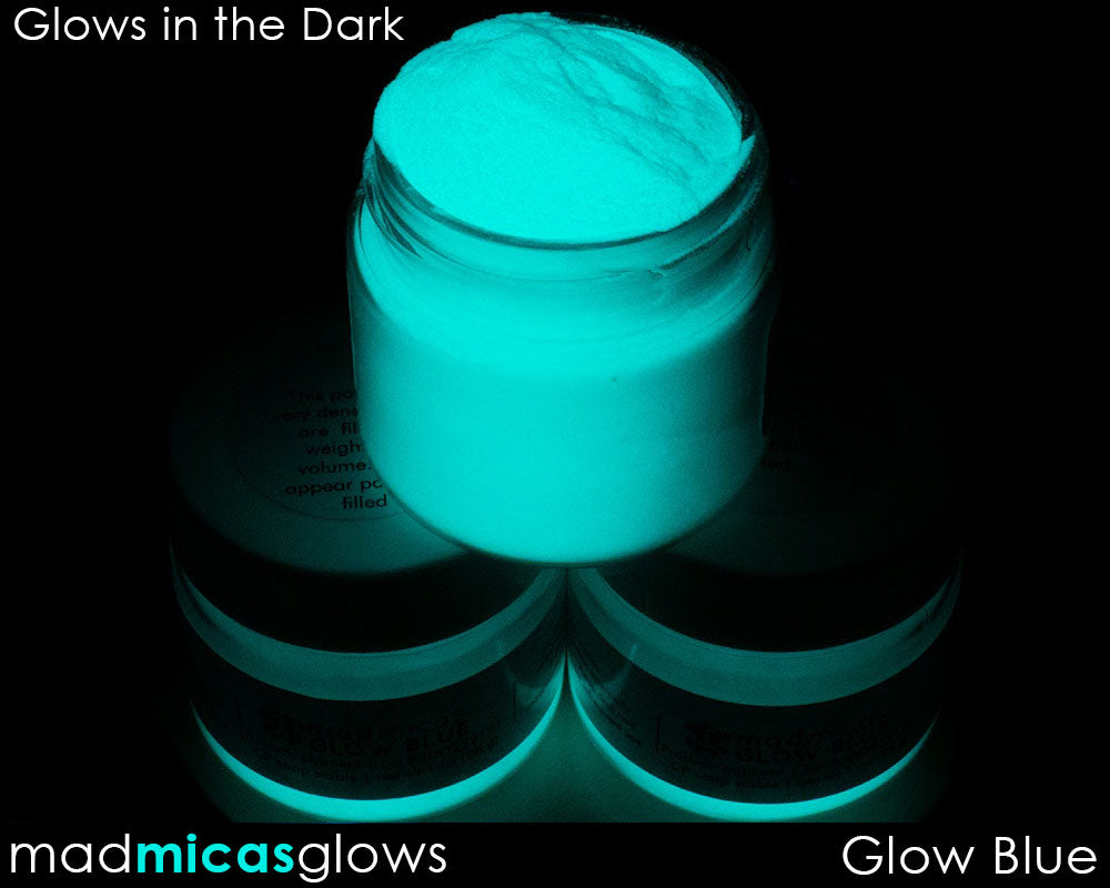 Glow Blue Glow-In-The-Dark Pigment