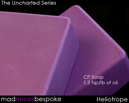 Heliotrope Premium Purple Mad Mica in CP Soap