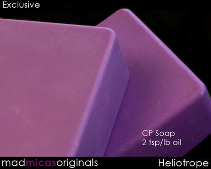 Heliotrope Purple Mica in CP Soap