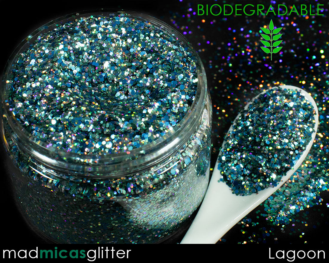 Lagoon Biodegradable Glitter Mix