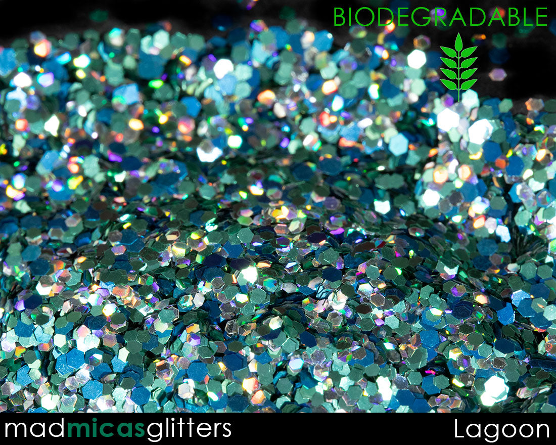 Lagoon Biodegradable Glitter Mix