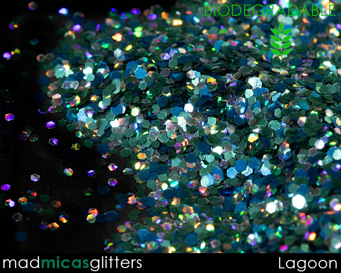 Lagoon Biodegradable Glitter Mix