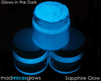 Sapphire Glow Glow-In-The-Dark Pigment