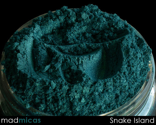 Snake Island Premium Blue-Green Mica