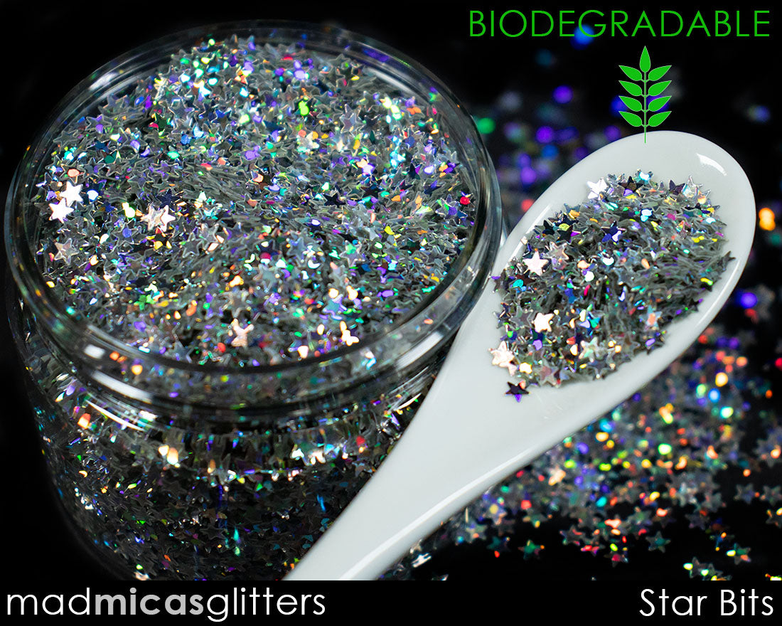 Star Bits Biodegradable Holo Glitter