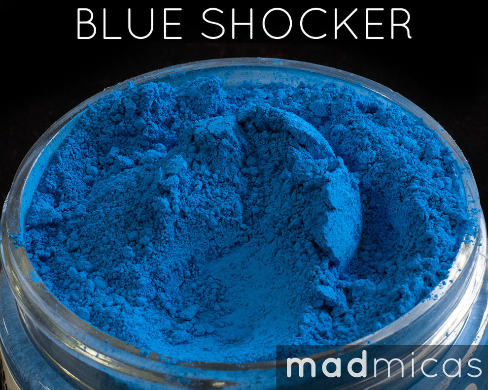 Blue Shocker Blue Neon Pigment – Mad Micas